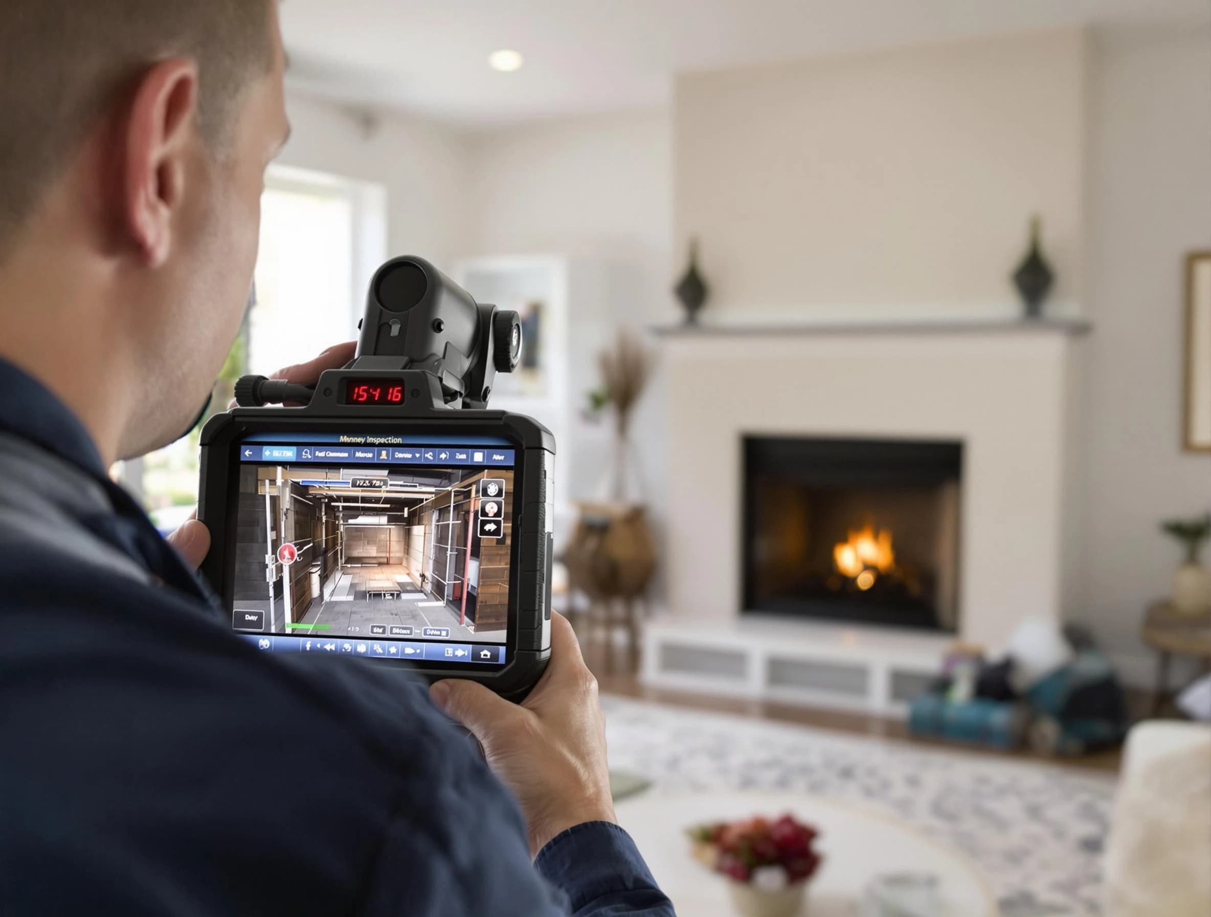 Berkeley Chimney Sweep conducting a thorough chimney inspection in Berkeley, NJ