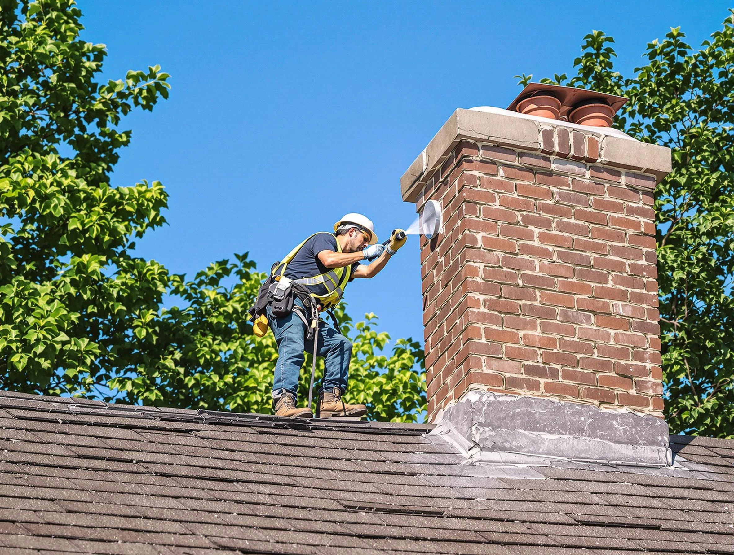 Berkeley Chimney Sweep performing an inspection with advanced tools in Berkeley, NJ